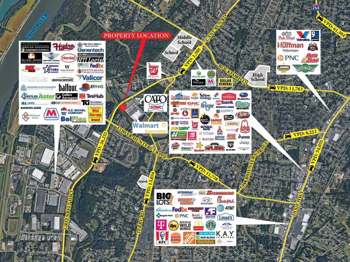 7030 Raggard Rd, Louisville, KY à vendre Photo de l’immeuble– Image 1 sur 13