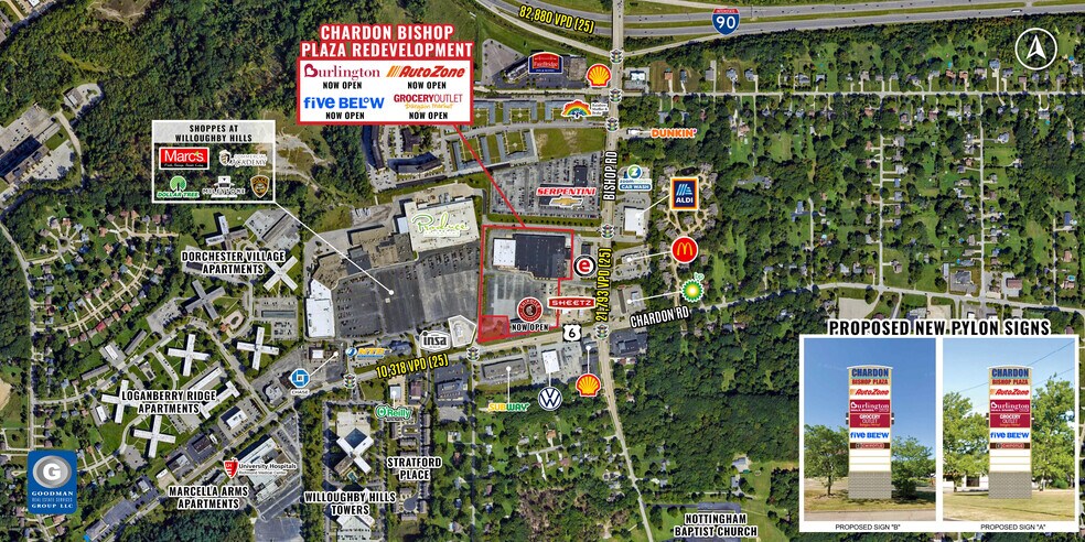 28301 Chardon Rd, Willoughby Hills, OH à louer - Aérien – Image 2 sur 7