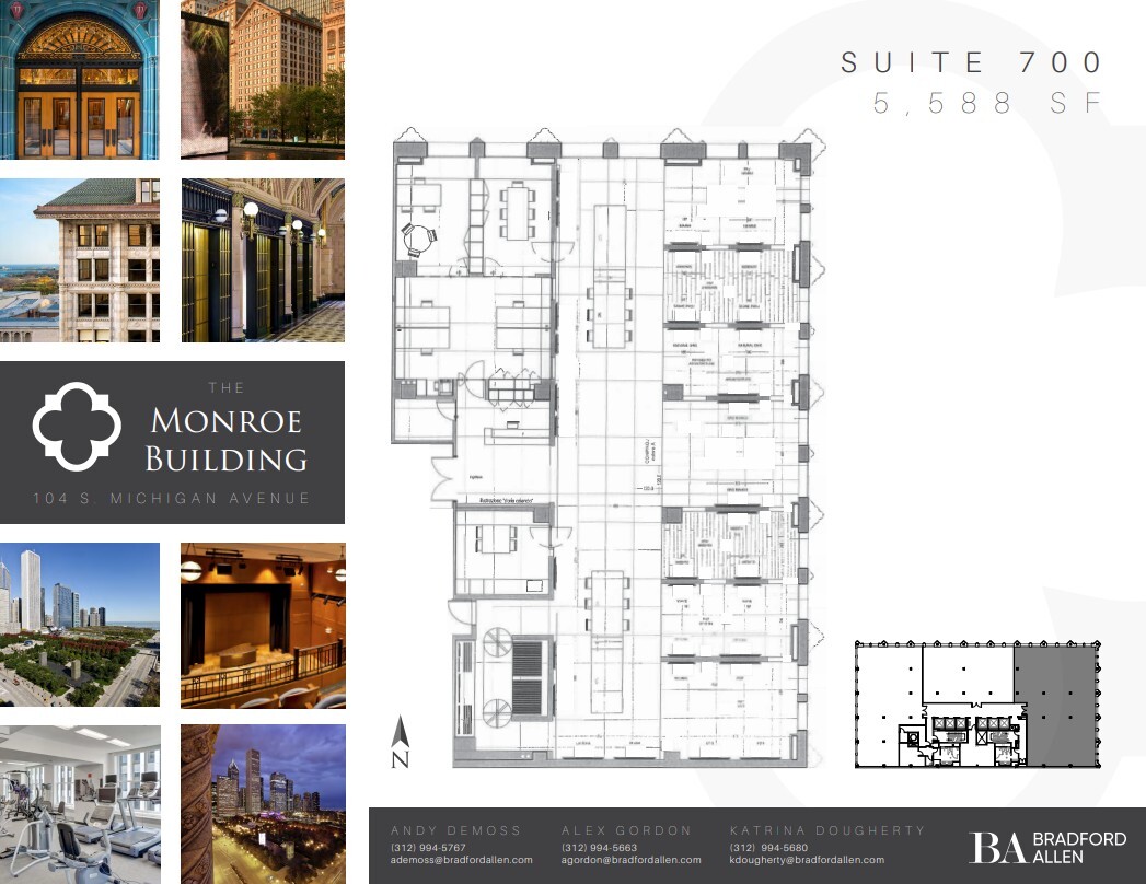 104 S Michigan Ave, Chicago, IL à louer Plan d’étage– Image 1 sur 1