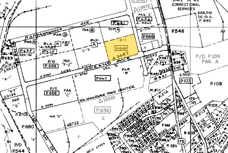 7850 Oceano Ave, Jessup, MD à vendre - Plan cadastral – Image 2 sur 10