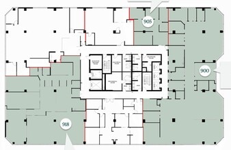 555 Richmond St W, Toronto, ON à louer Plan d’étage– Image 1 sur 1