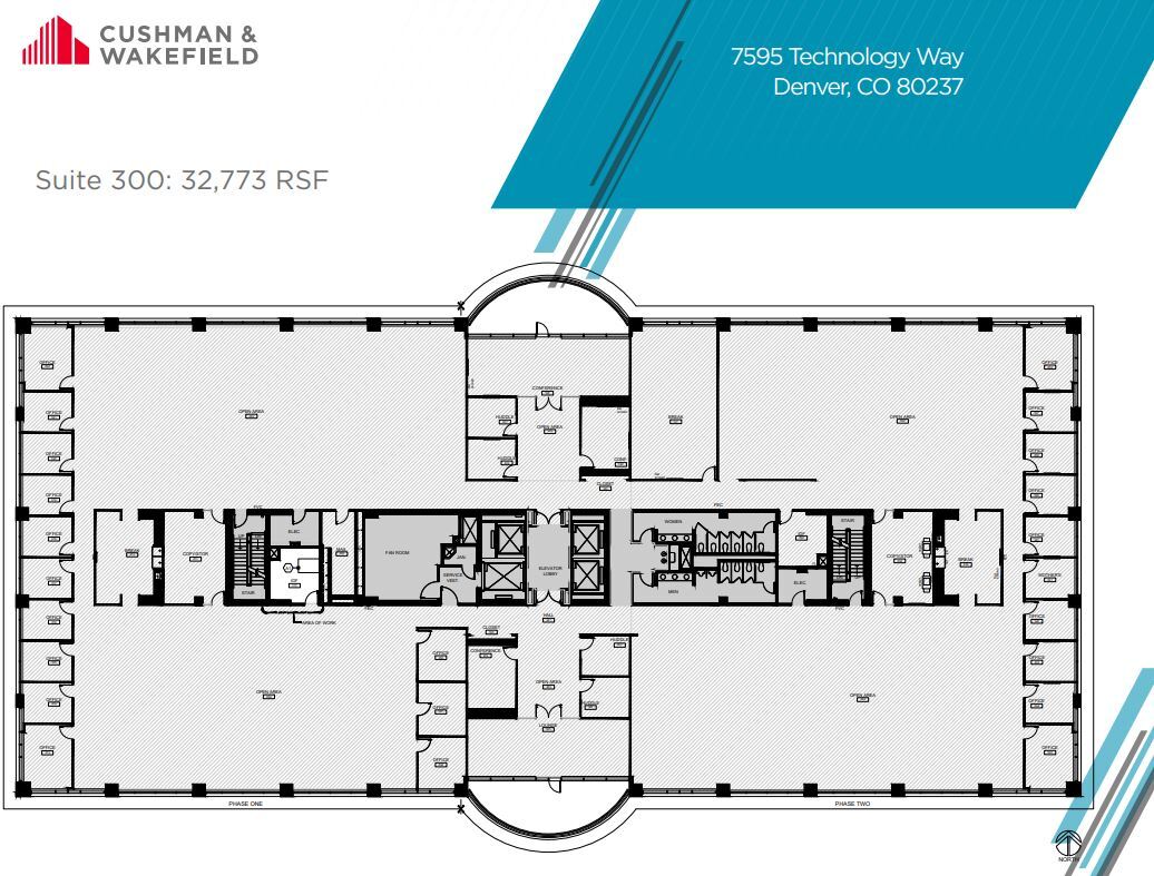 7595 TECHNOLOGY WAY, Denver, CO à louer Plan d’étage– Image 1 sur 1