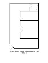 12430-12446 Brookhurst St, Garden Grove, CA à louer Plan de site– Image 1 sur 3