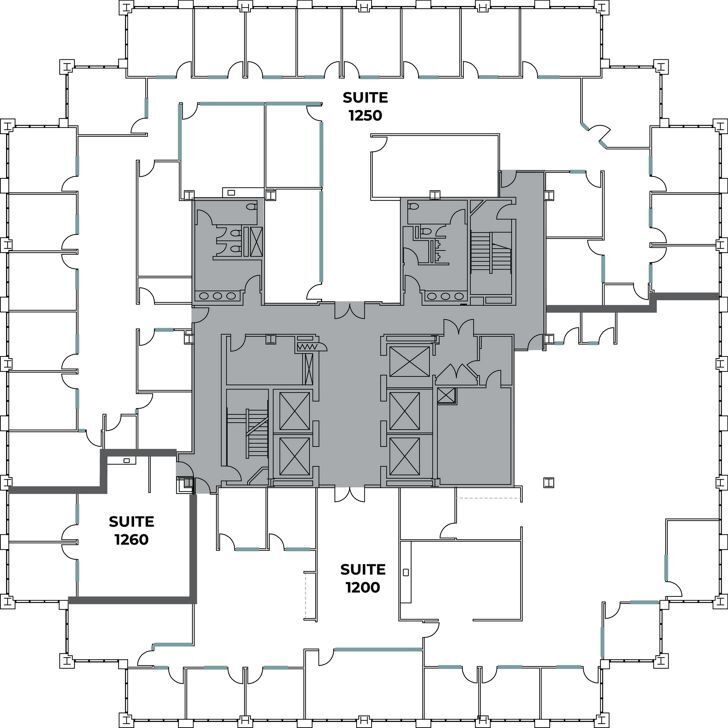 5 Park Plaza, Irvine, CA à louer Plan d’étage– Image 1 sur 1