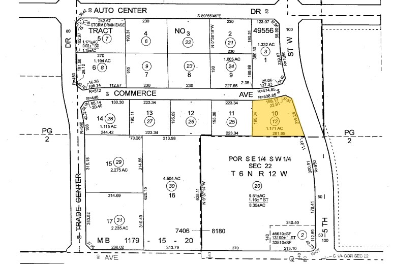 514 Commerce Ave, Palmdale, CA à vendre - Plan cadastral – Image 3 sur 73