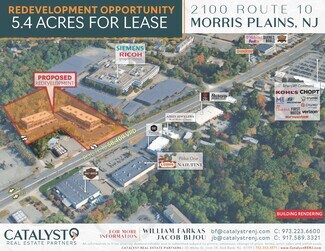 Plus de détails pour 2100 NJ-10, Morris Plains, NJ - Terrain à louer