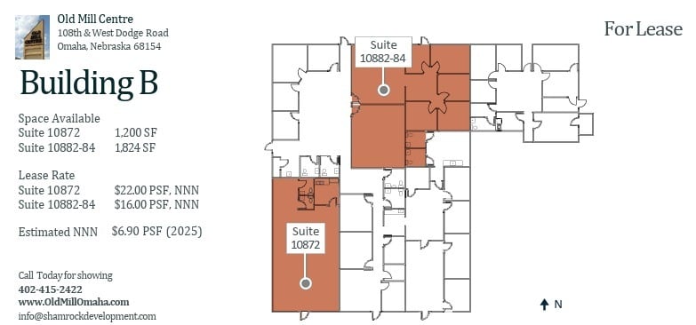 622 N 108th Ct, Omaha, NE à louer Plan d’étage– Image 1 sur 3