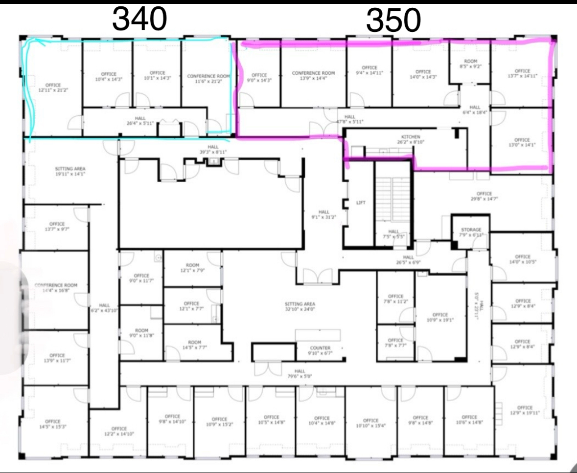 8233 Old Courthouse Rd, Vienna, VA à louer Plan d’étage– Image 1 sur 3