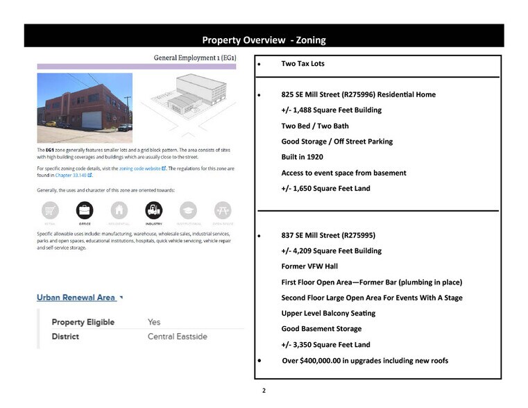 825-837 SE Mill St, Portland, OR à vendre - Photo de l’immeuble – Image 2 sur 11