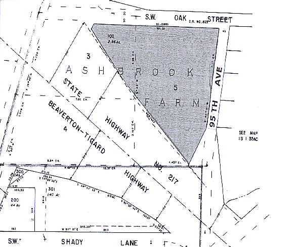 9600 SW Oak St, Tigard, OR à vendre - Plan cadastral – Image 2 sur 16