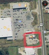 1155 E Loop 304, Crockett, TX - VUE AÉRIENNE vue de carte