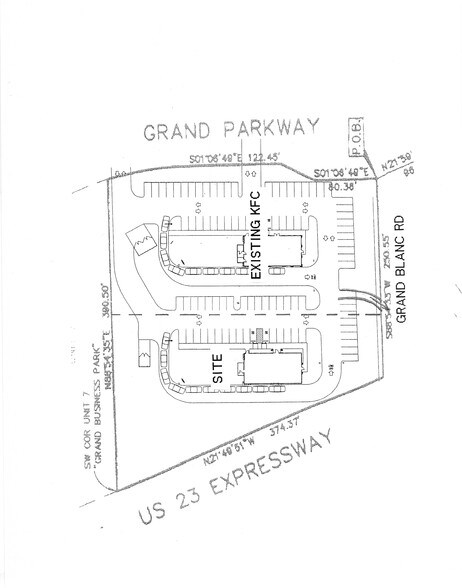 7500 W Grand Pky, Flint, MI à vendre - Plan de site – Image 2 sur 3