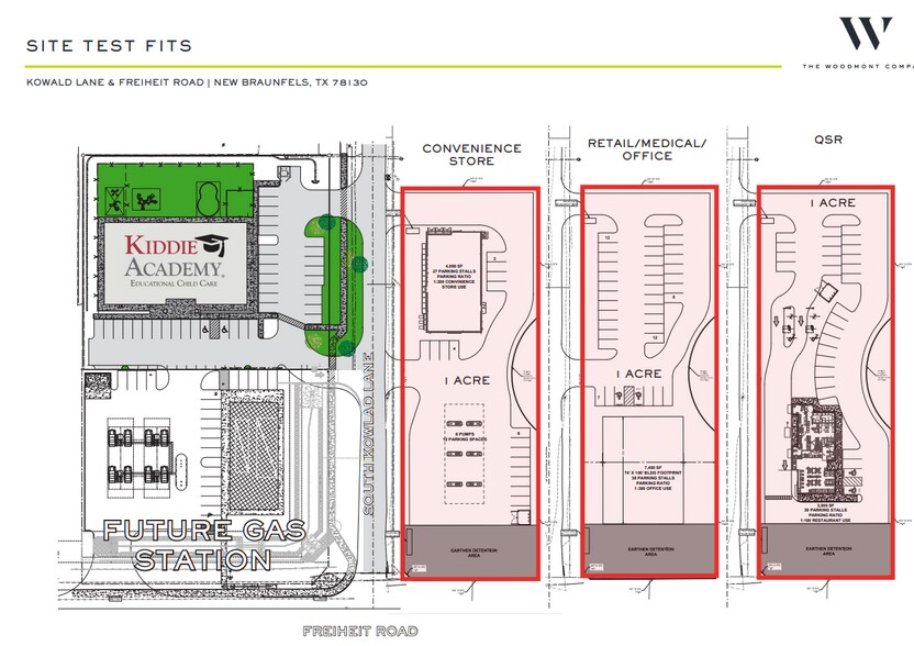 1904 S Kowald Ln, New Braunfels, TX à louer - Plan de site – Image 2 sur 2