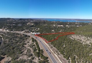 L11 FM 2673, Canyon Lake, TX - Vue aérienne vue de carte