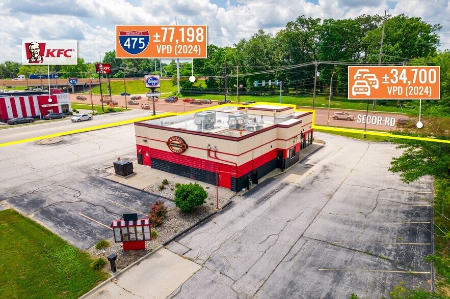 3808 Secor Rd, Toledo, OH à vendre - Photo de l’immeuble – Image 2 sur 10