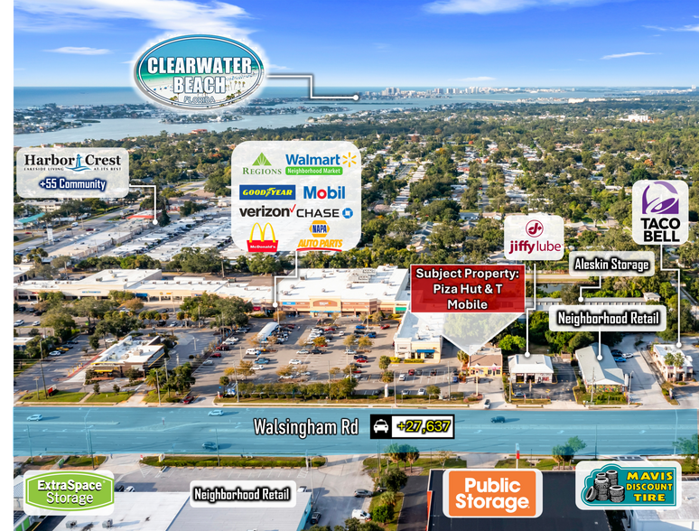 13785-13789 Walsingham Rd, Largo, FL à vendre - Aérien – Image 3 sur 5