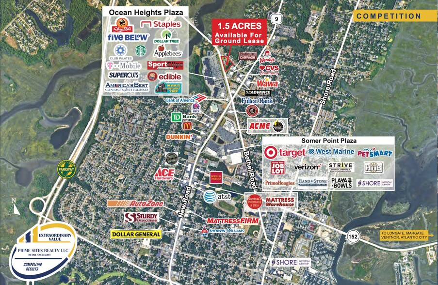 535 W. Ocean Heights Ave, Somers Point, NJ à louer - Photo de l’immeuble – Image 2 sur 7