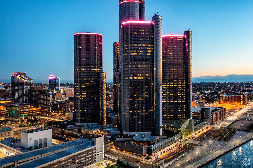 400 Renaissance Ctr, Detroit, MI à louer - Photo de l’immeuble – Image 3 sur 10