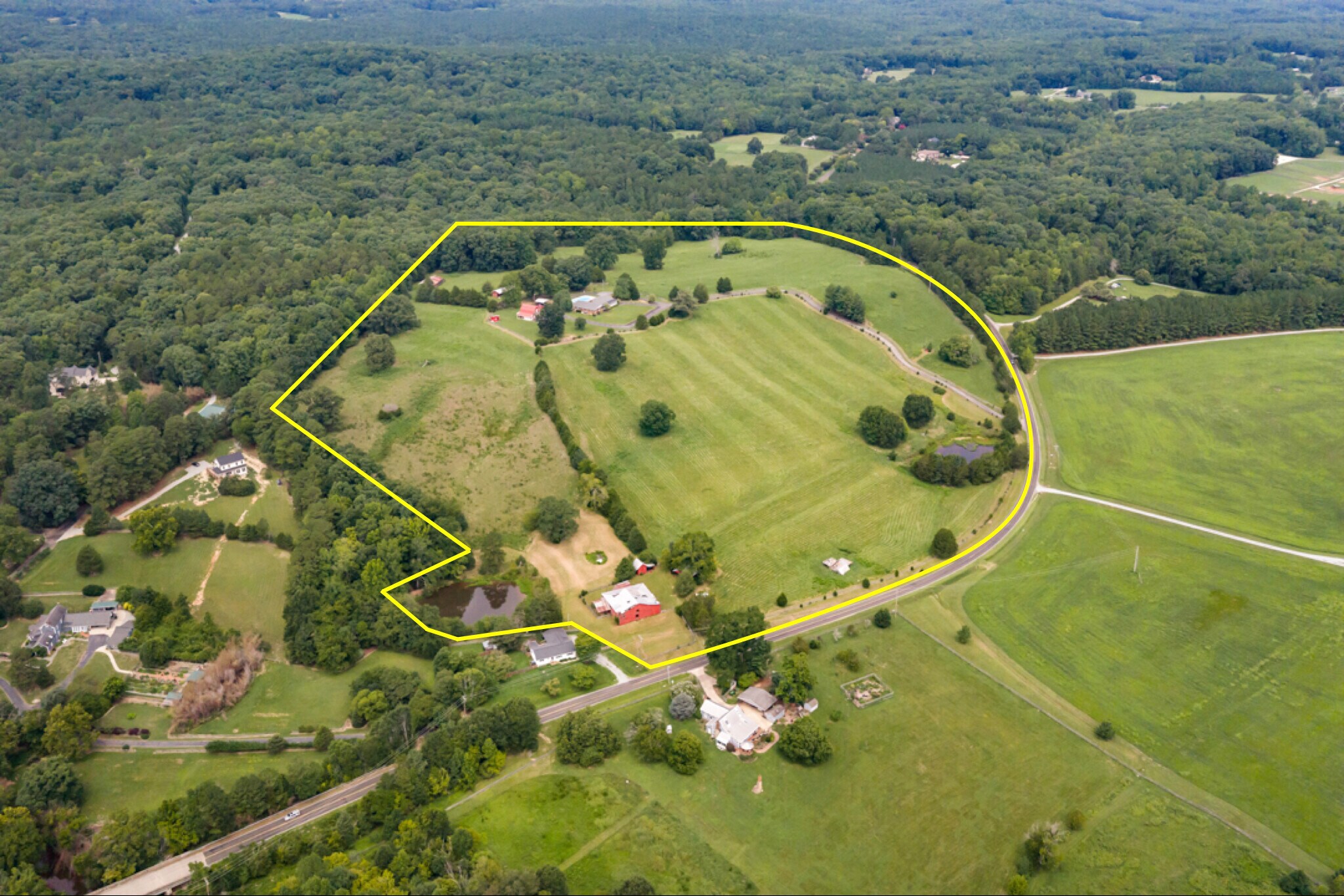 8509 S Lowell Rd, Bahama, NC à vendre Aérien– Image 1 sur 35