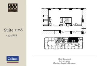 333 N Michigan Ave, Chicago, IL à louer Plan d’étage– Image 1 sur 1