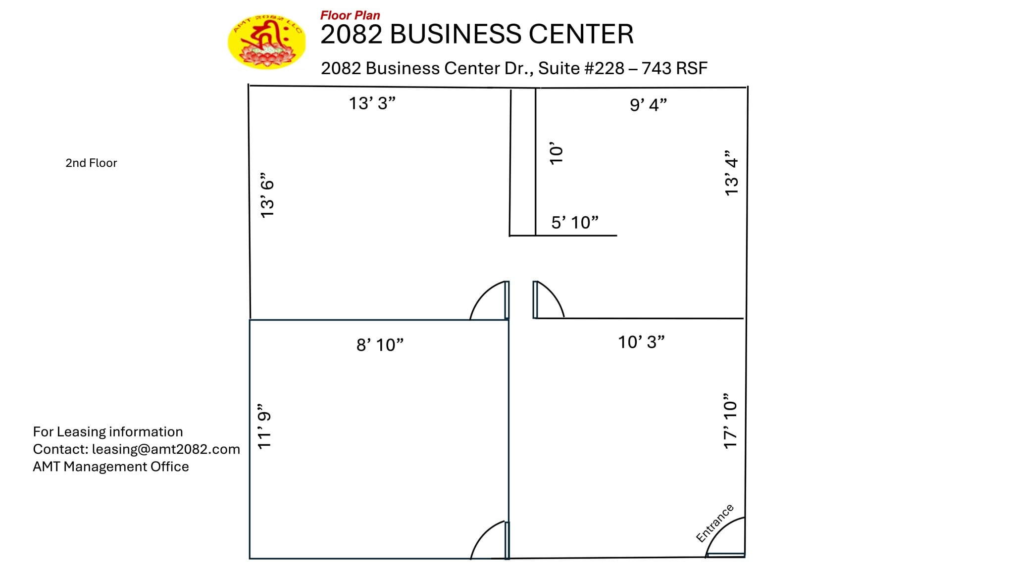 2082 Business Center Dr, Irvine, CA à louer Plan de site– Image 1 sur 1