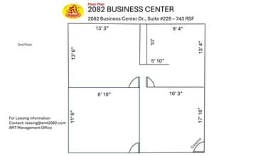 2082 Business Center Dr, Irvine, CA à louer Plan de site– Image 1 sur 1