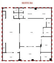 Markham & Shackleford, Little Rock, AR à louer Plan d’étage– Image 2 sur 6