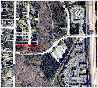 Plus de détails pour 3645 Greenbriar Pkwy SW, Atlanta, GA - Terrain à vendre