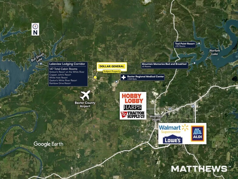 6403 Highway 5 N, Midway, AR à vendre - Photo de l’immeuble – Image 3 sur 3