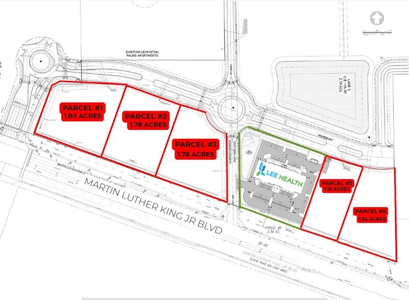Forum Blvd Florida 82, Fort Myers, FL à louer - Plan de site – Image 2 sur 2