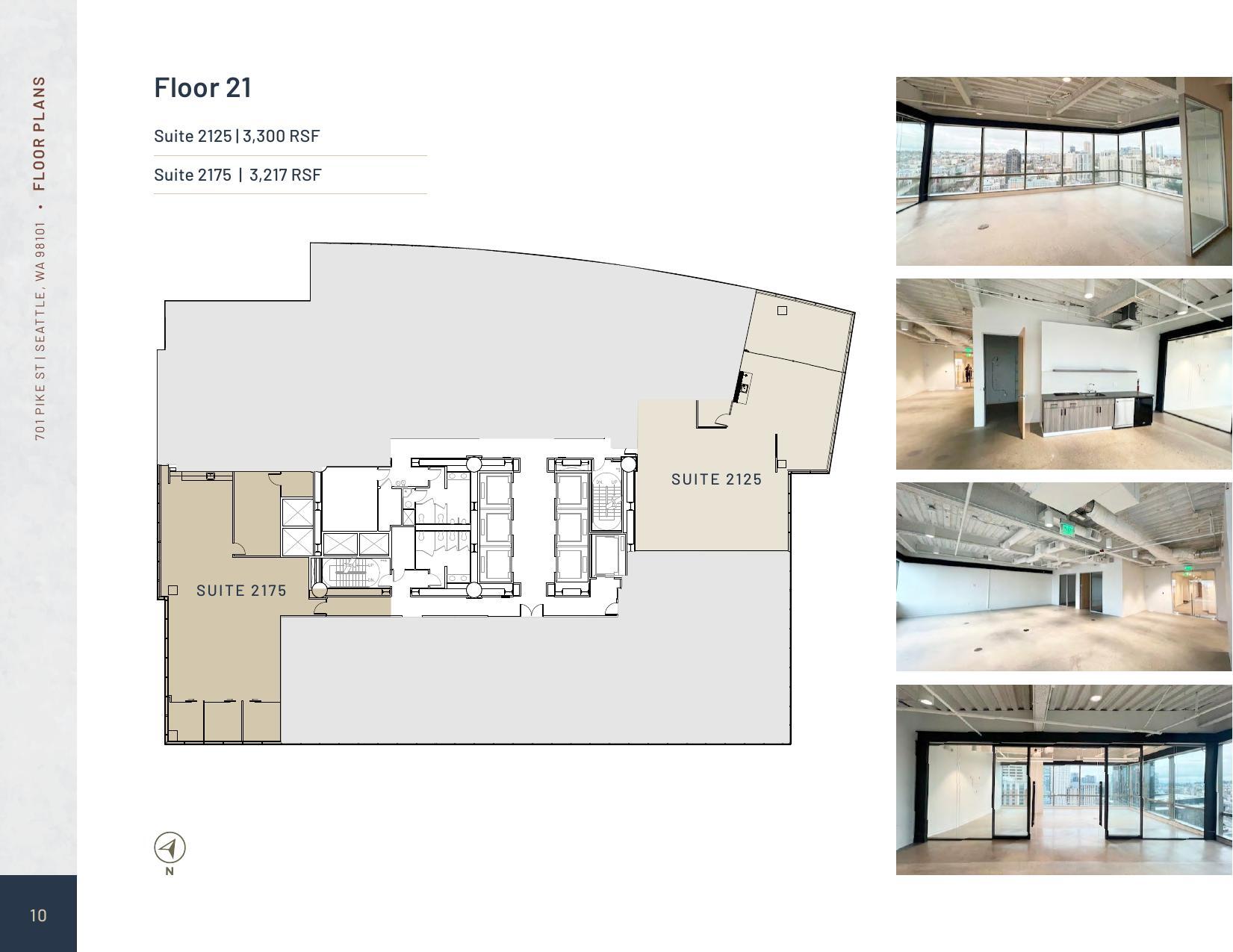 701 Pike St, Seattle, WA à louer Plan d’étage– Image 1 sur 1