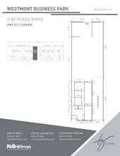 2-44 Plaza Dr, Westmont, IL à louer Plan d’étage– Image 1 sur 1