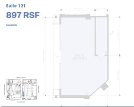 333 Jefferson St, San Francisco, CA à louer Plan d’étage– Image 1 sur 1