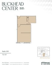 2970 Peachtree Rd NW, Atlanta, GA à louer Plan d’étage– Image 2 sur 2