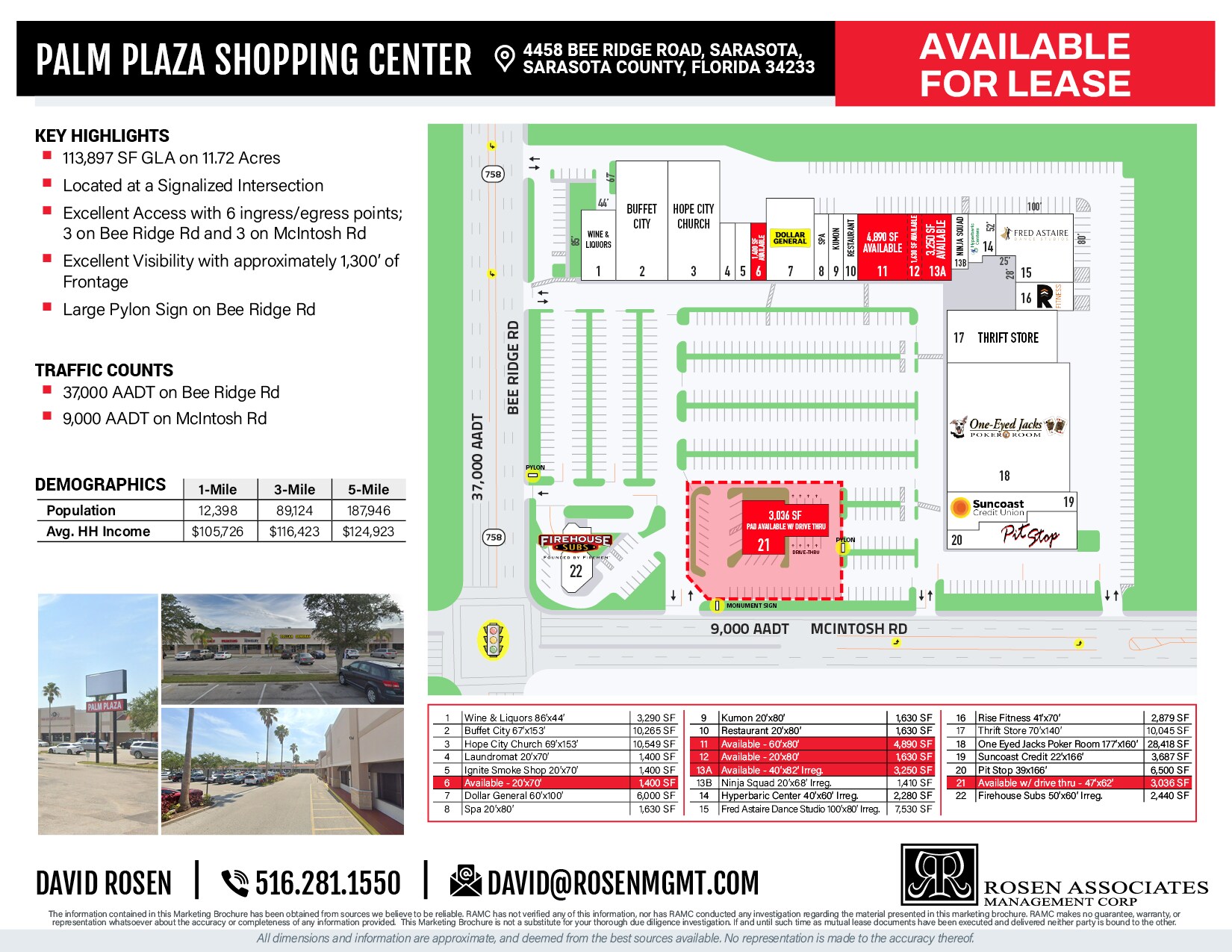 4400 Bee Ridge Rd, Sarasota, FL à louer Photo principale– Image 1 sur 34