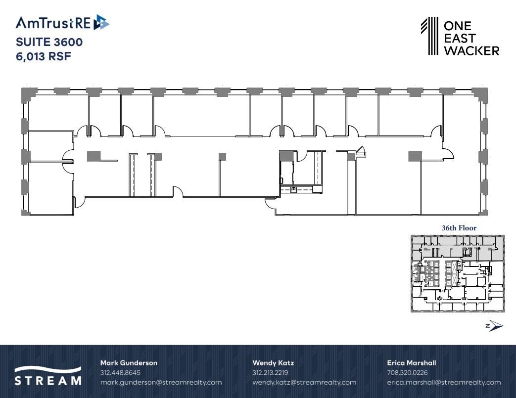 1 E Wacker Dr, Chicago, IL à louer Plan d’étage– Image 1 sur 1