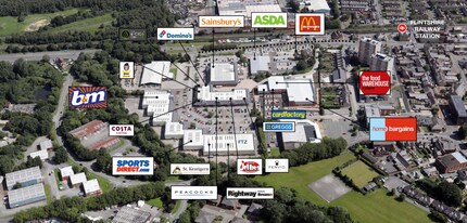 A1-F2 Holywell Rd, Flint, CLW - Vue aérienne vue de carte