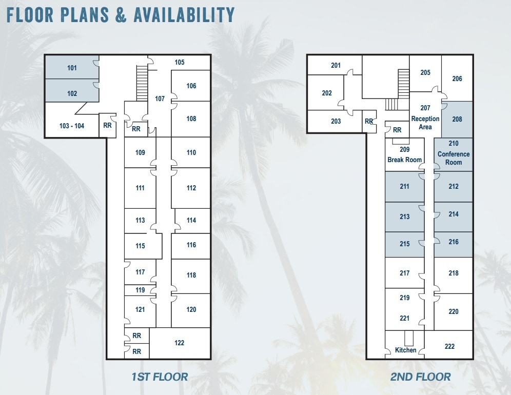2170 S El Camino Real, Oceanside, CA à louer Plan d’étage– Image 1 sur 1