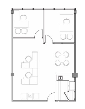 1400 E Touhy Ave, Des Plaines, IL à louer Plan d’étage– Image 1 sur 1