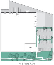 8767 Rochester Ave, Rancho Cucamonga, CA à louer Plan de site– Image 1 sur 1