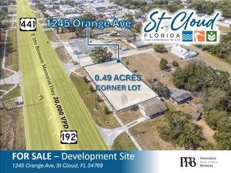 Plus de détails pour 1245 Orange Ave, Saint Cloud, FL - Terrain à vendre