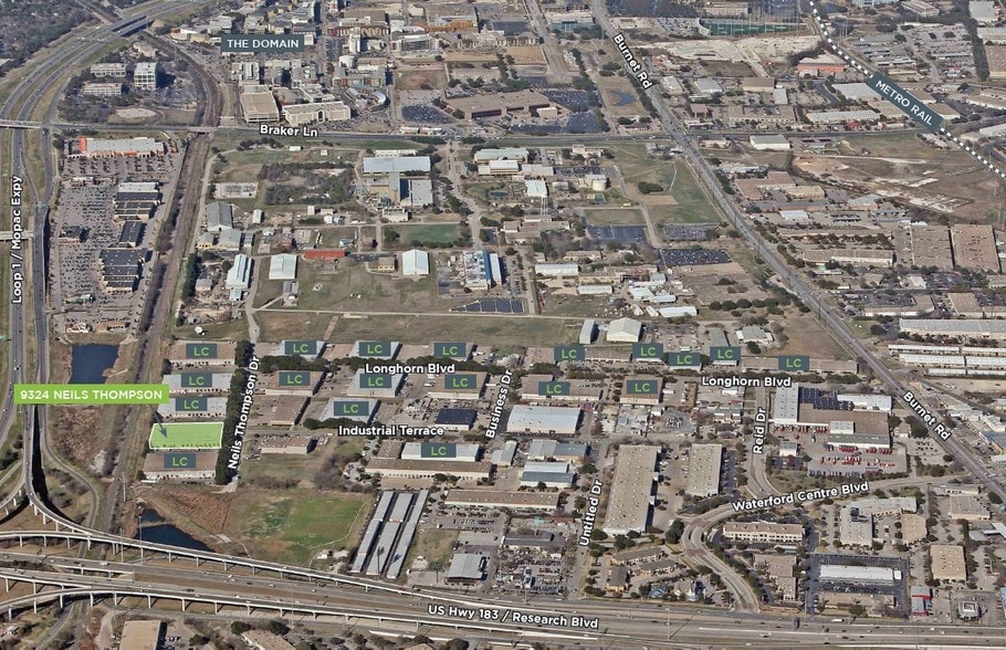 9324 Neils Thompson Dr, Austin, TX à louer - Aérien – Image 3 sur 7
