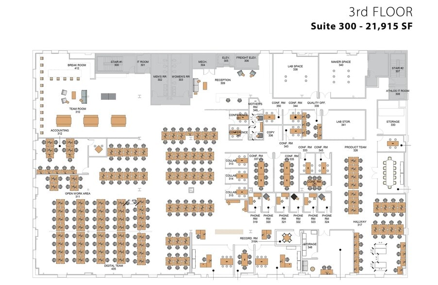 918 W Idaho St, Boise, ID à louer - Plan d’étage – Image 2 sur 10