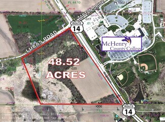 Plus de détails pour Lucas Rd & Rt 14, Crystal Lake, IL - Terrain à vendre