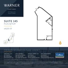 301 W Warner Rd, Tempe, AZ à vendre Plan d’étage– Image 1 sur 2