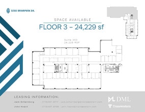 3250 Briarpark Dr, Houston, TX à louer Plan d’étage– Image 1 sur 1