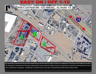 Plus de détails pour 8765 Castner DR, El Paso, TX - Terrain à louer