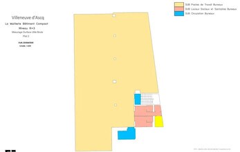 61 Avenue Le Notre, Villeneuve-d'Ascq à louer Plan d’étage– Image 1 sur 1