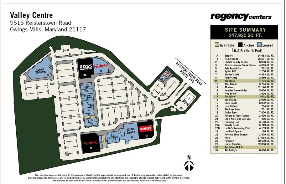 9612-9646 Reisterstown Rd, Owings Mills, MD à louer - Autre – Image 3 sur 8