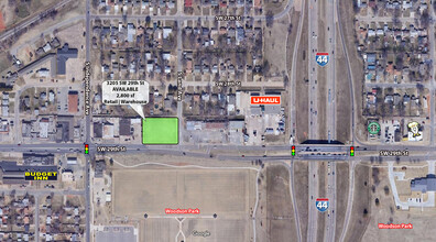 3205 SW 29th St, Oklahoma City, OK - VUE AÉRIENNE  vue de carte